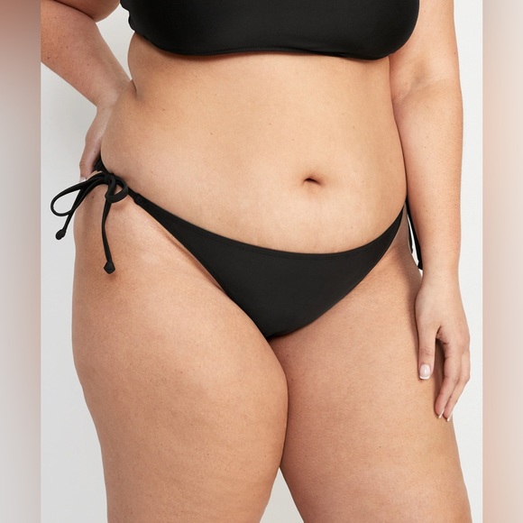 Low-Rise String Bikini Bottoms Sz 2X & 3X - Picture 3 of 7